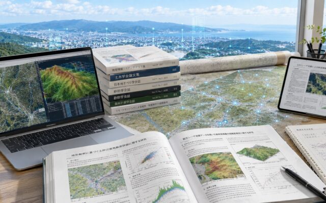 地盤工学・防災分野の論文・研究実績のイメージ